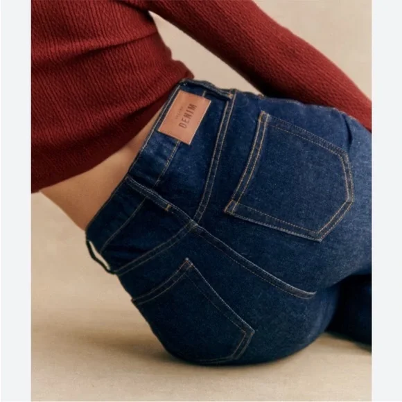 SEZANE • Sezane Denim Brut Sexy, Indigo, jeans size 30 - Picture 2 of 11